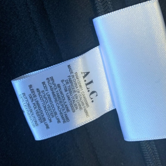 ALC Wilson Pea Coat with Removable Fur. - Picture 6 of 6